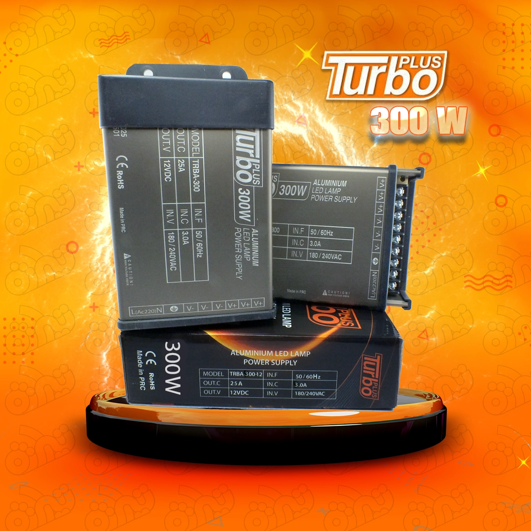 منبع تغذیه 300 وات توربو