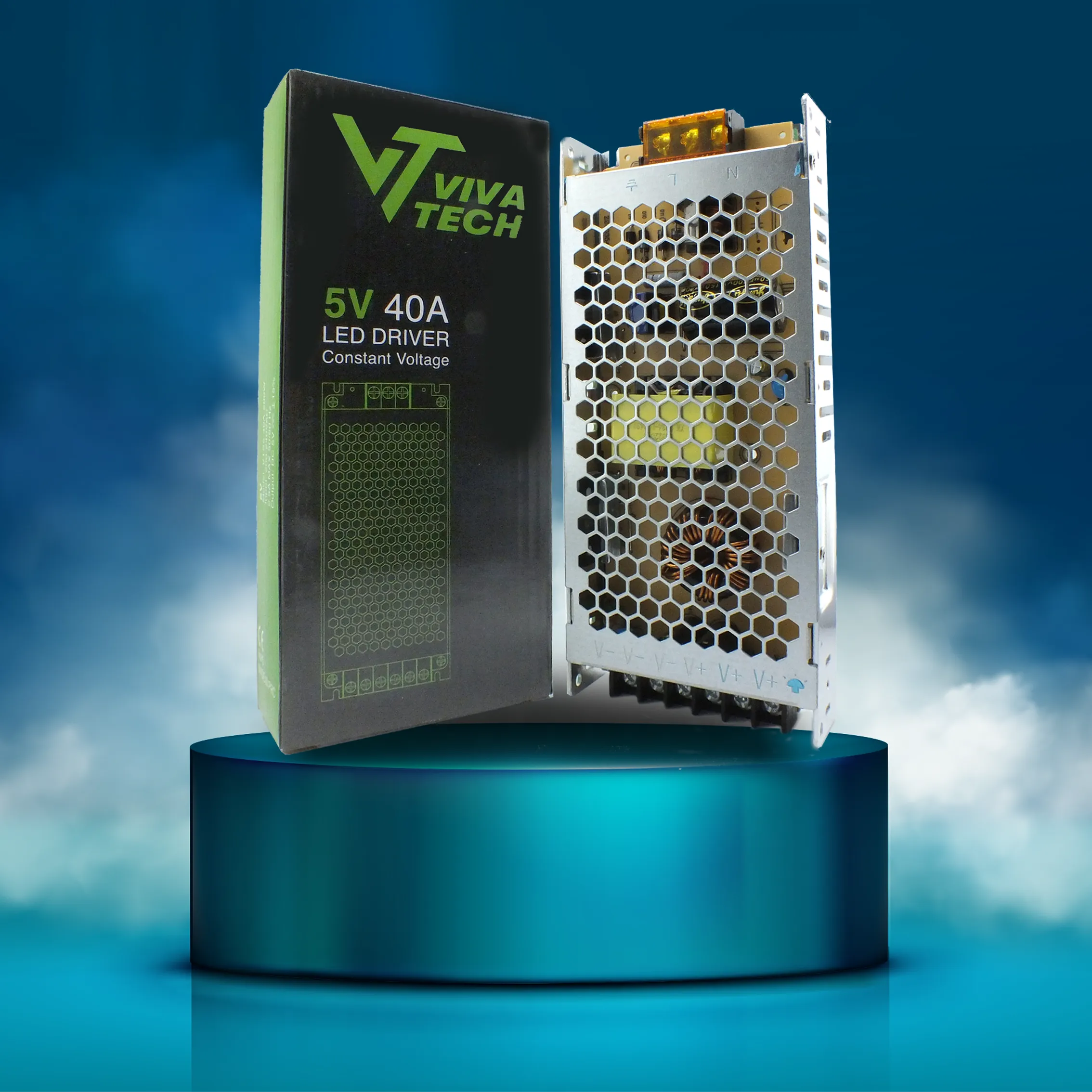 منبع تغذیه 5 ولت تابلو روان